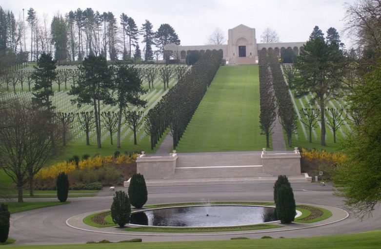 Der amerikanische Militärfriedhof Meuse-Argonne